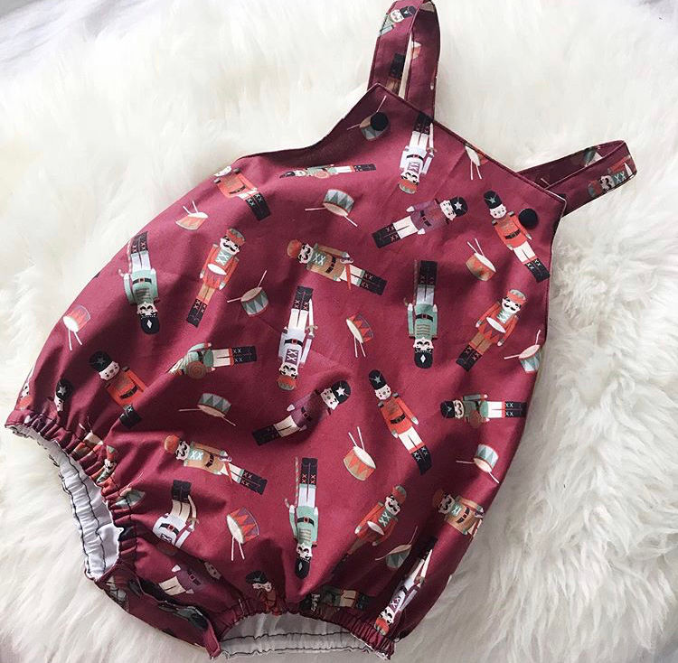 Christmas Nutcracker Romper