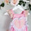 Thumbnail: Pink Birthday Frilly Romper