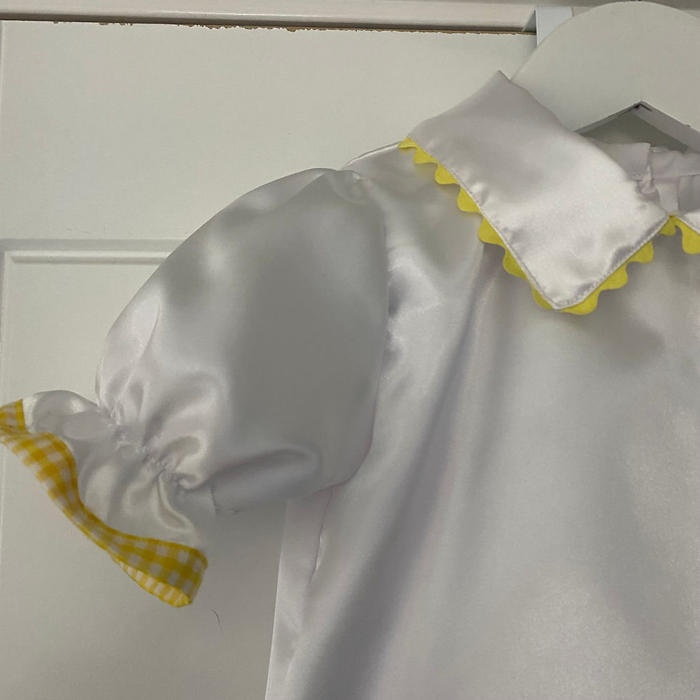 Thumbnail: Cow Girl Pinafore and Blouse