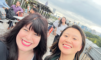 Keli and Jen selfie at Ponce City Market