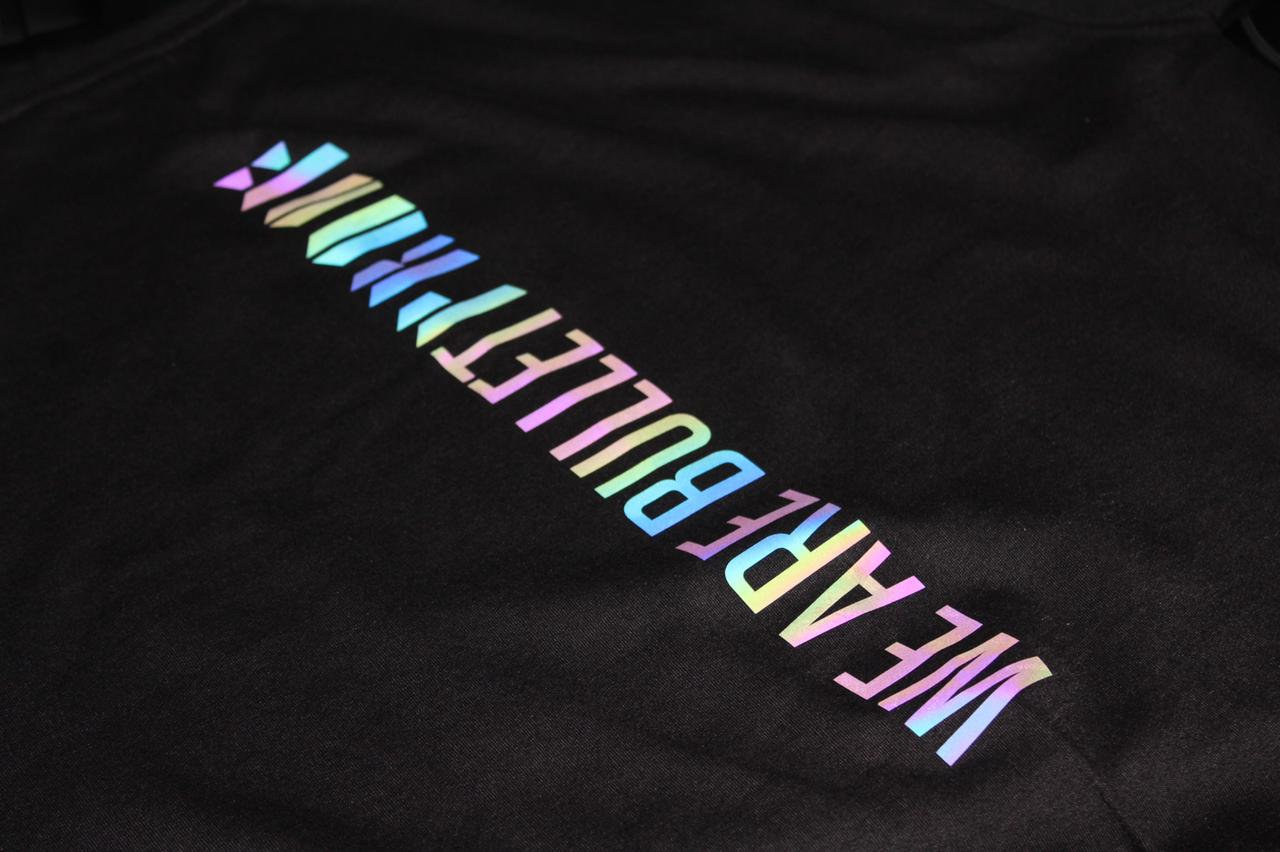 Bullet Proof Aesthetic Black T-shirt 