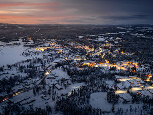 Händelserik julskyltning i Idre