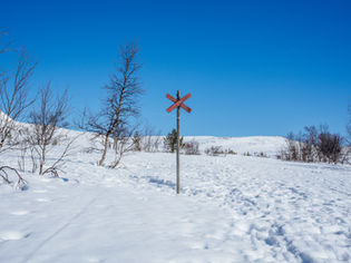 Bilder från Nipfjället 17 april 2026