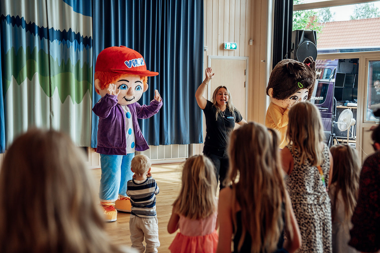 Idre Yran Ville och Vera minidisco