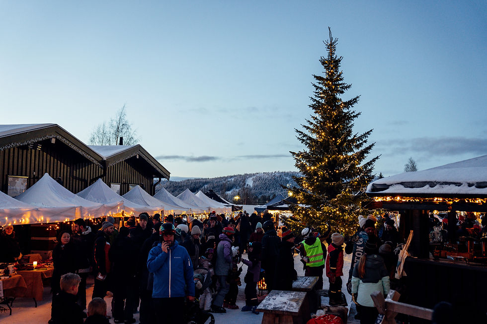 Julmarknad på Idre Fjäll