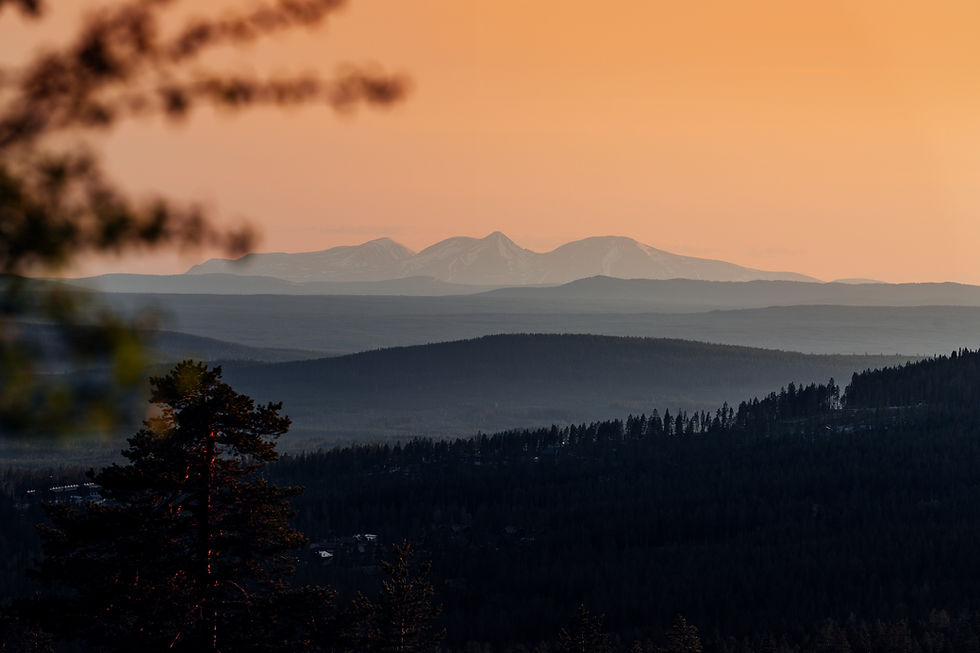 Rendalssölen från Idre Fjäll