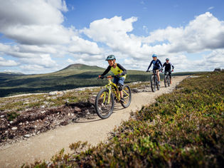 Idre Fjäll öppnar upp för cykling rekordtidigt