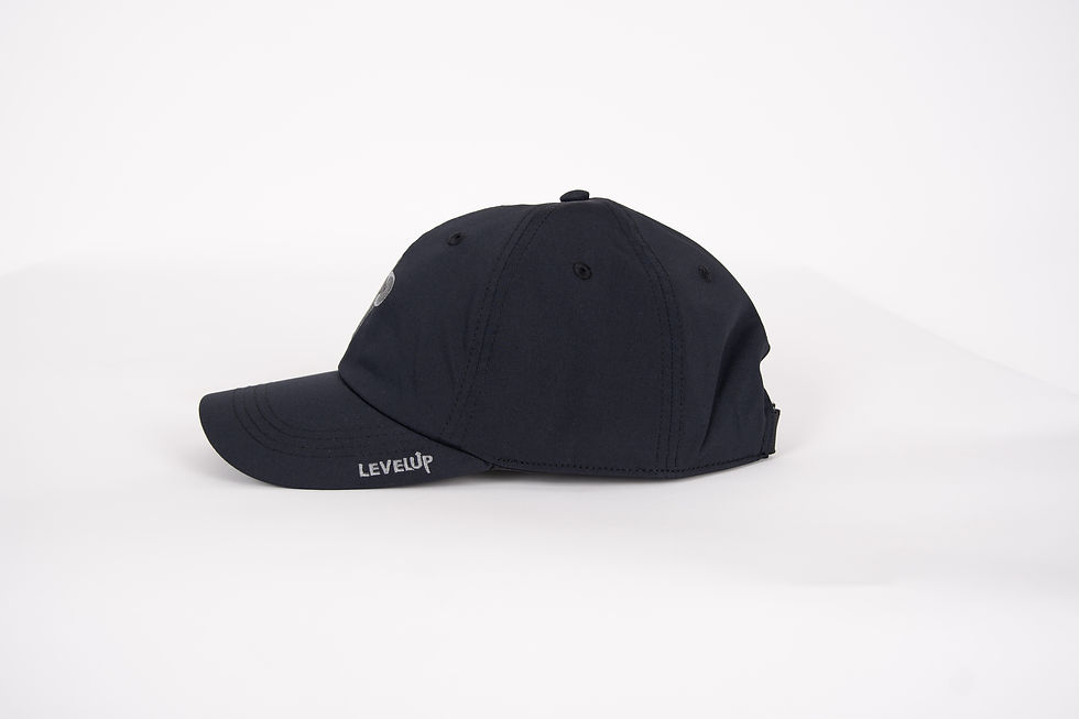 Thumbnail: LevelUp ArrowFlex PickleCap / Center Embroidered - Black