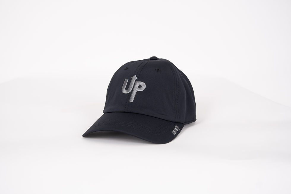 Thumbnail: LevelUp ArrowFlex PickleCap / Center Embroidered - Black