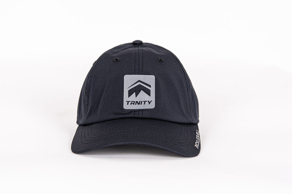 Thumbnail: Trnity PowerStrike PickleCap / Rubber Logo - Black