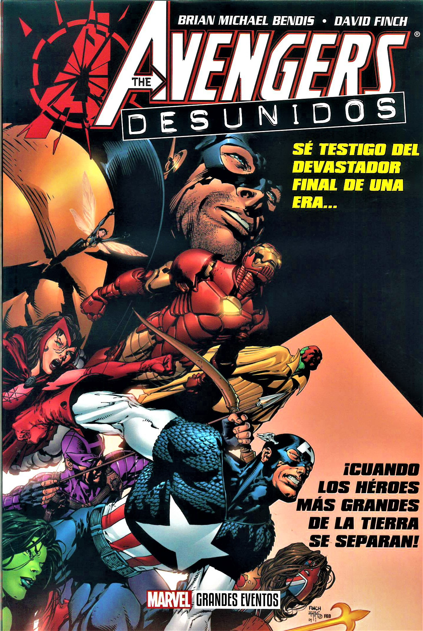 Avengers: Desunidos-Marvel Grandes Eventos