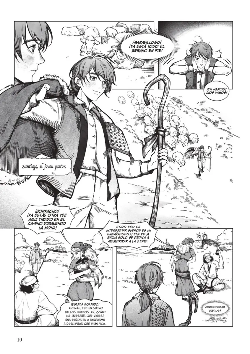 Miniatura: El Alquimista: Versión Manga - Paulo Coelho