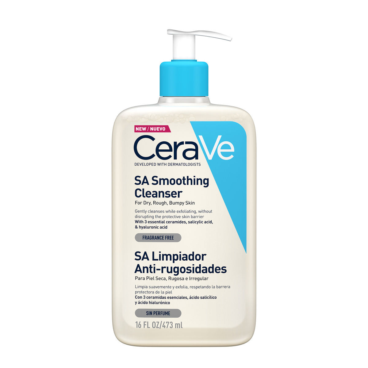 CeraVe Gel Limpiador SA Smoothing Cleanser 473ml