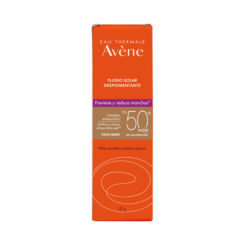 Avene Protector Fluido Solar Despigmentante Tono medio FPS 50+ 40gr