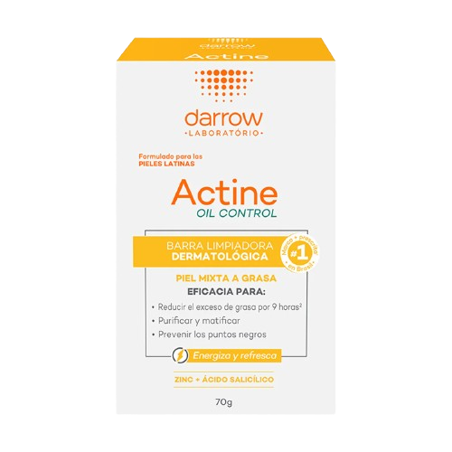 Darrow Actine Oil Control Barra Limpiadora 70gr