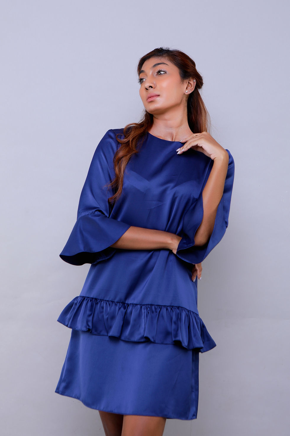 Thumbnail: Sisie Blue Dress