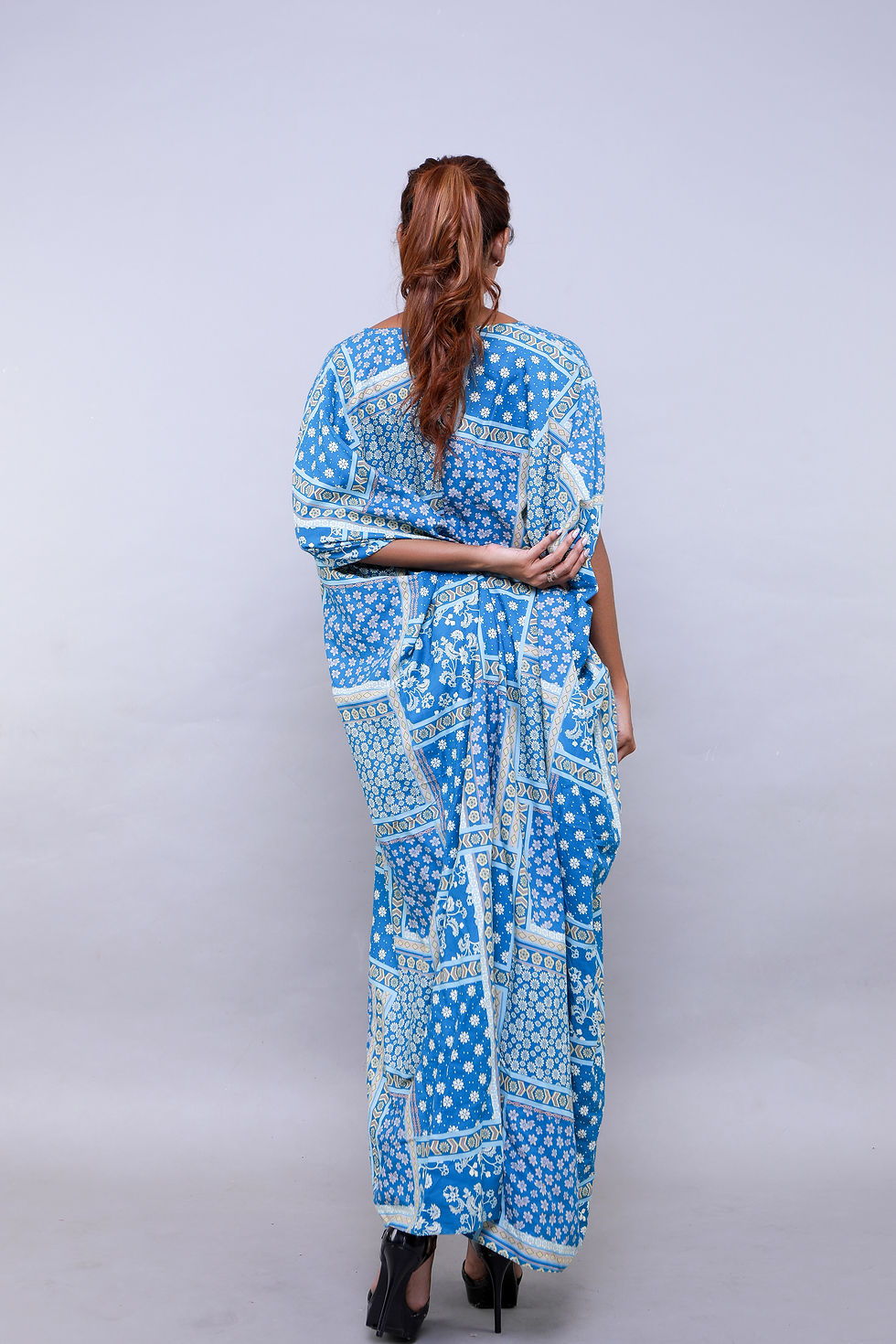 Thumbnail: Miamore Boat Neck Kaftan