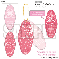 Anisama_Two Layered Key Ring Poppin'Part