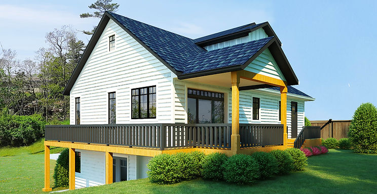 Elizabeth Street - Rear Rendering
