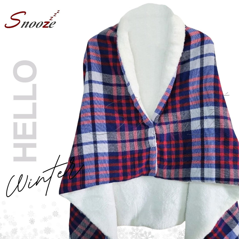 الصورة المصغرة: Caro wearable blanket - Snooze -  دفاية قابله للارتداء كارو - سنوز