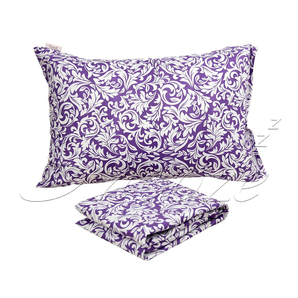 الصورة المصغرة: Snooze, Flat Bed Sheet (Oriental Mauve) - طقم ملايات فلات ( تصميم أورينتال موف )