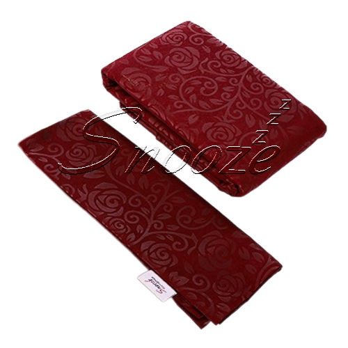 Thumbnail: Flat Jakared Bed Sheet -طقم ملاية سرير عاديه جاكار