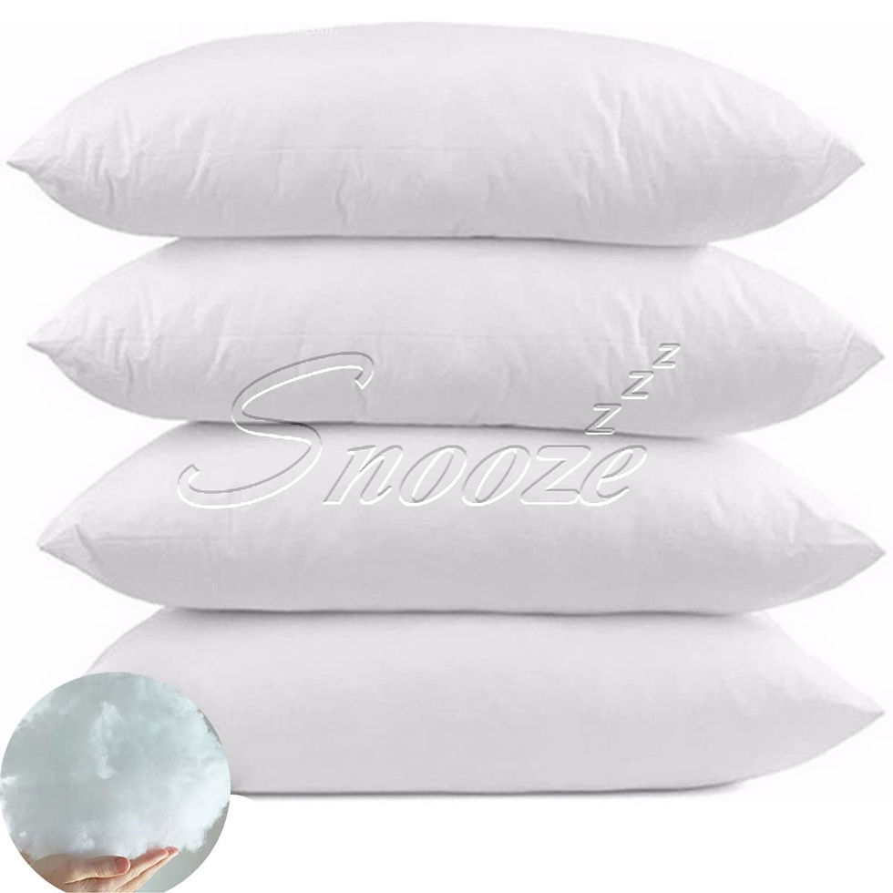 الصورة المصغرة: Buy 3 Get 1, 4 fiber pillows set 50*70 cm, White- اشتري 3 وأحصل على الرابعه هدية