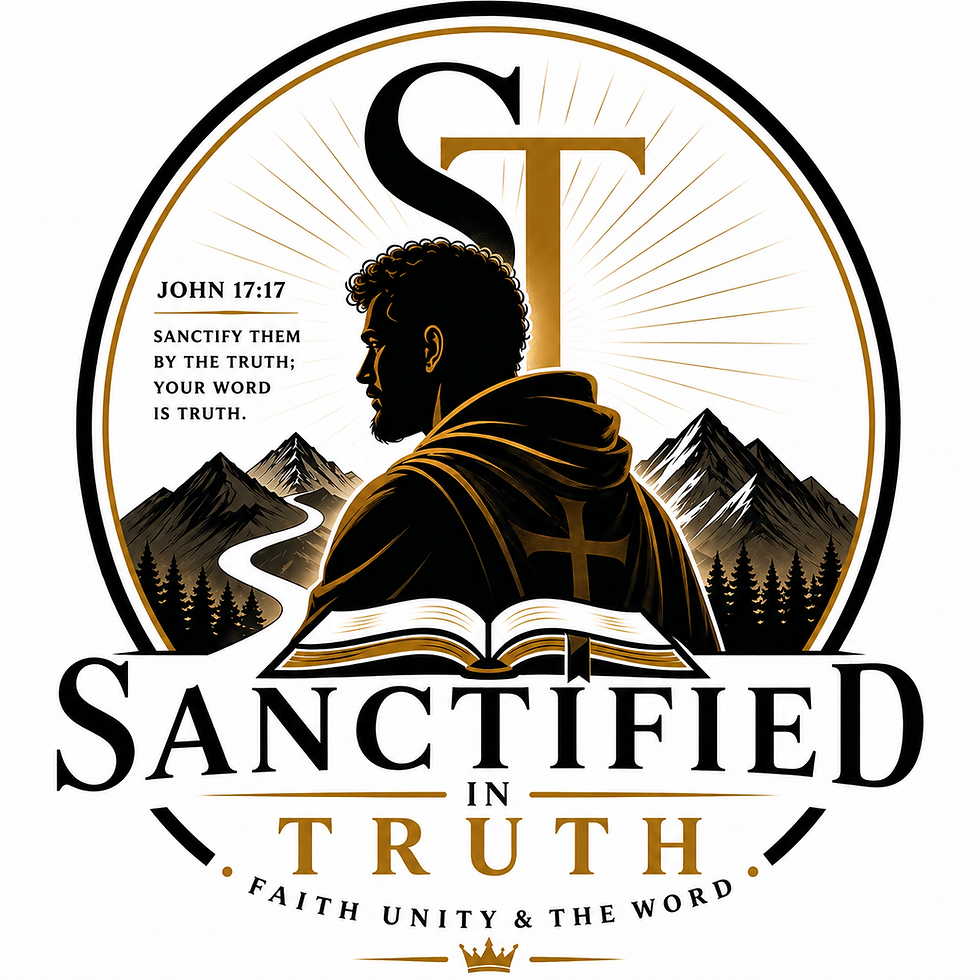 Sanctified in Truth logo