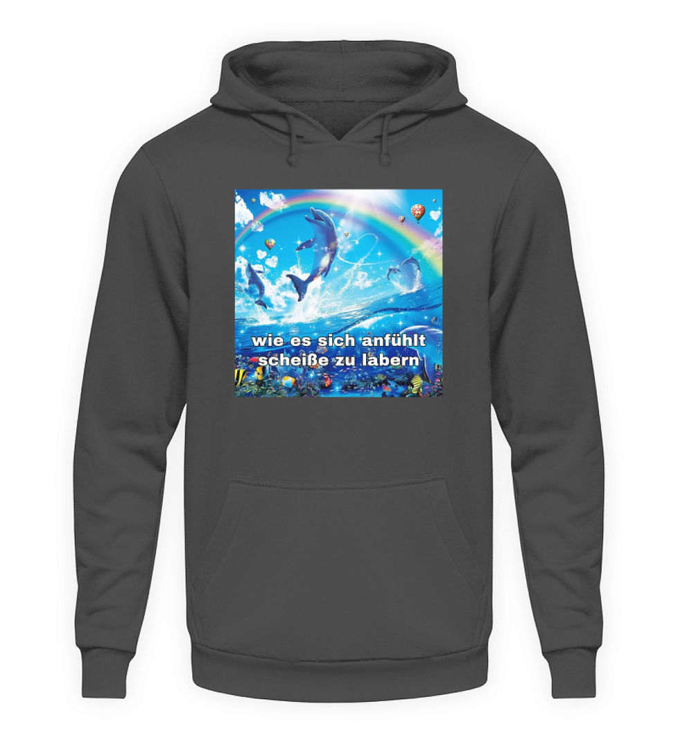 Miniaturbild: Wie es sich anfühlt scheiße zu labern Hoodie