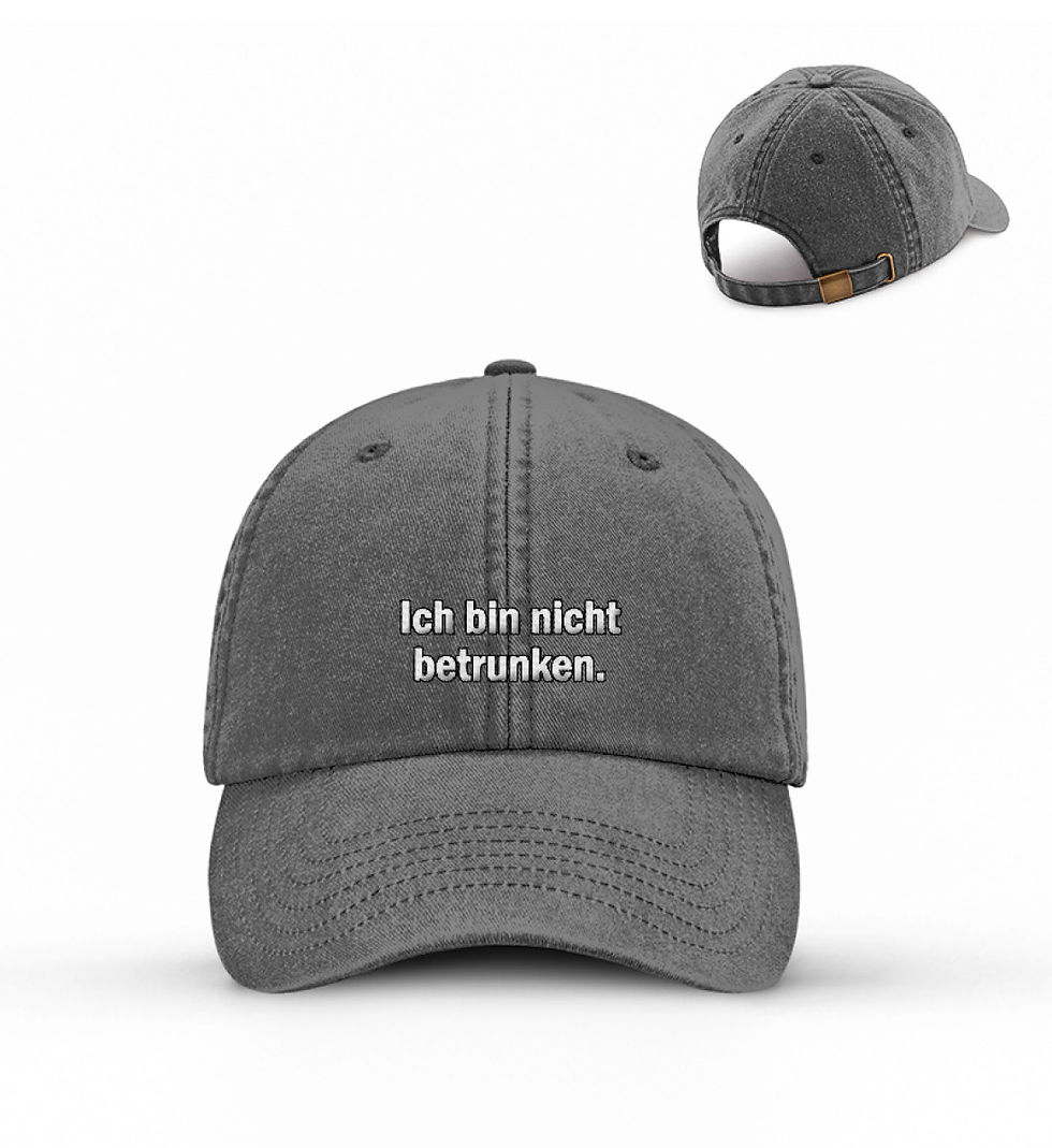 Ich bin nicht betrunken Cap  