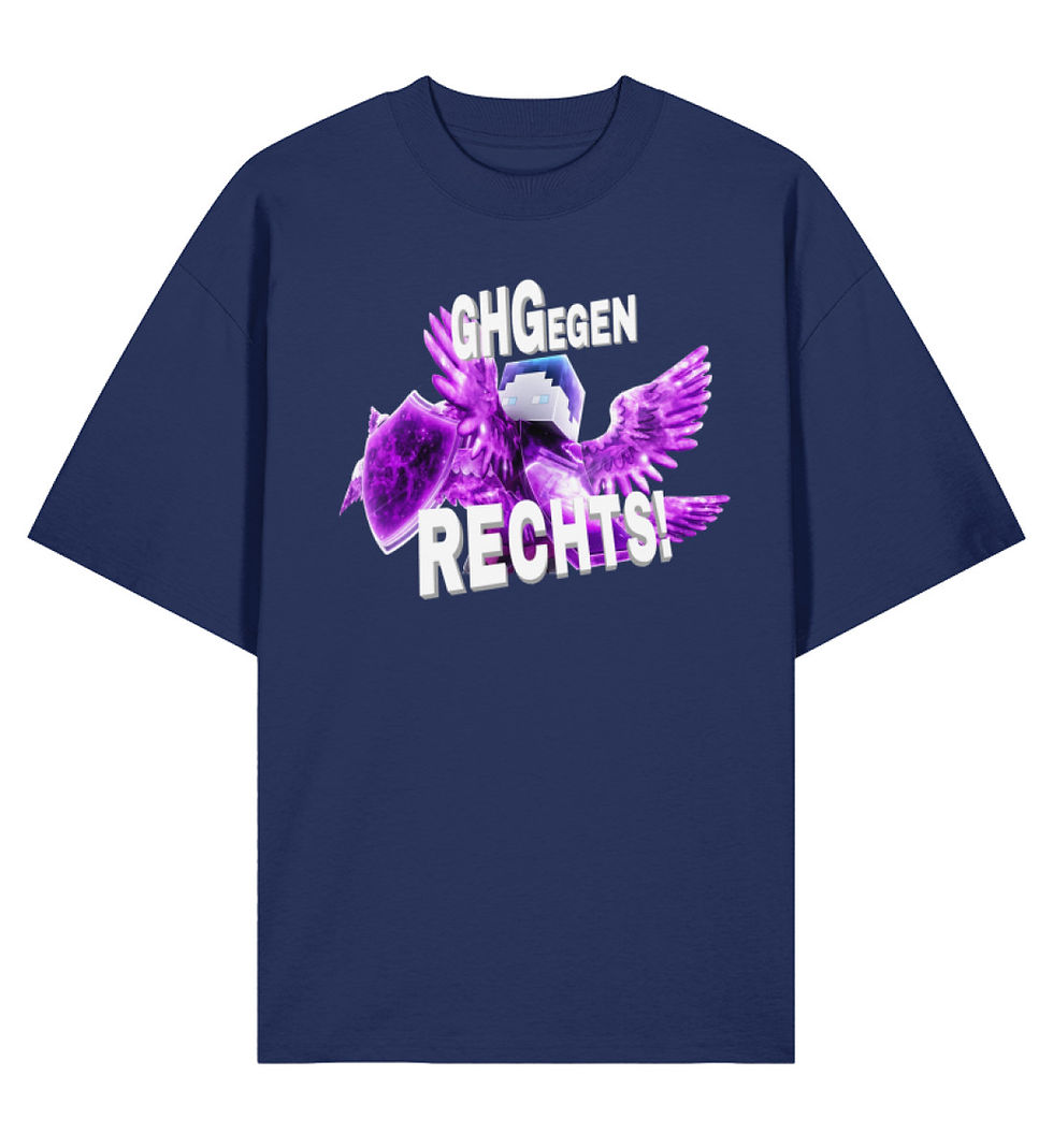 Miniaturbild: GHG egen Rechts Oversized T-Shirt