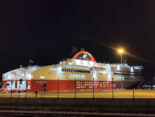 Στα Ναυπηγεία Ελευσίνας το SUPERFAST IV