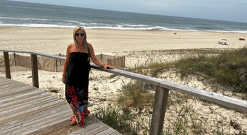 Bieke on the Portuguese coast