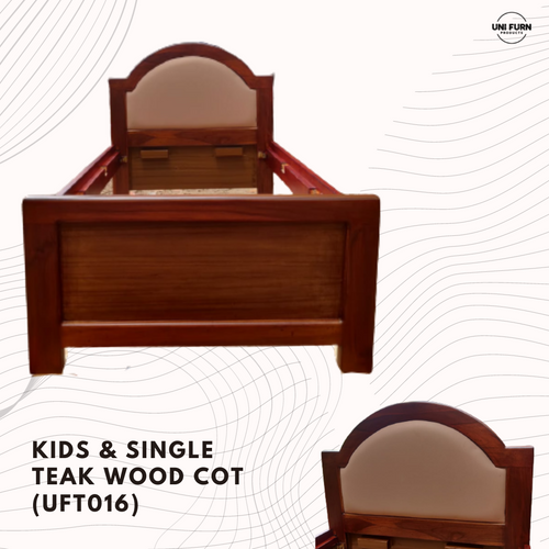single teak wood cot