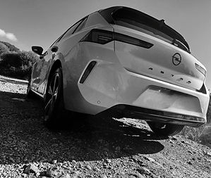 Rear of a car