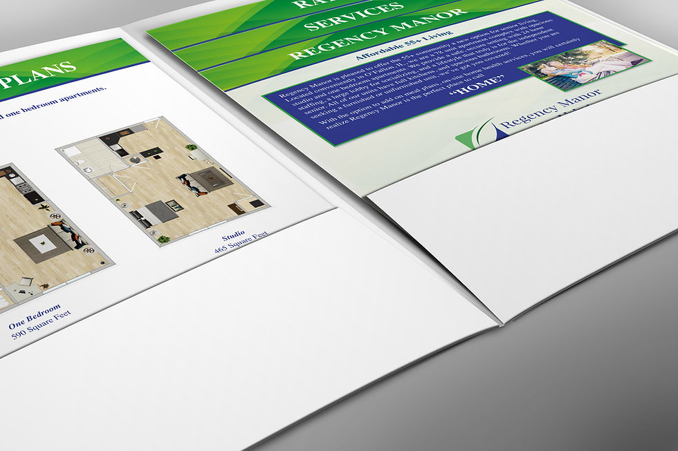 Regency Manor | Marketing Materials