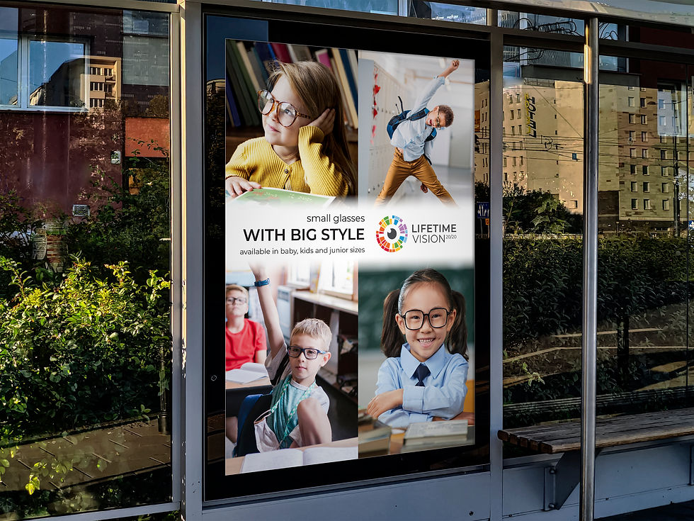 Lifetime Vision | Storefront Window Posters