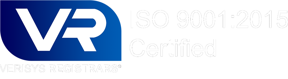 Verisys Registrars ISO 9001 2015 Color Logo Horizontal WhiteWrite.png