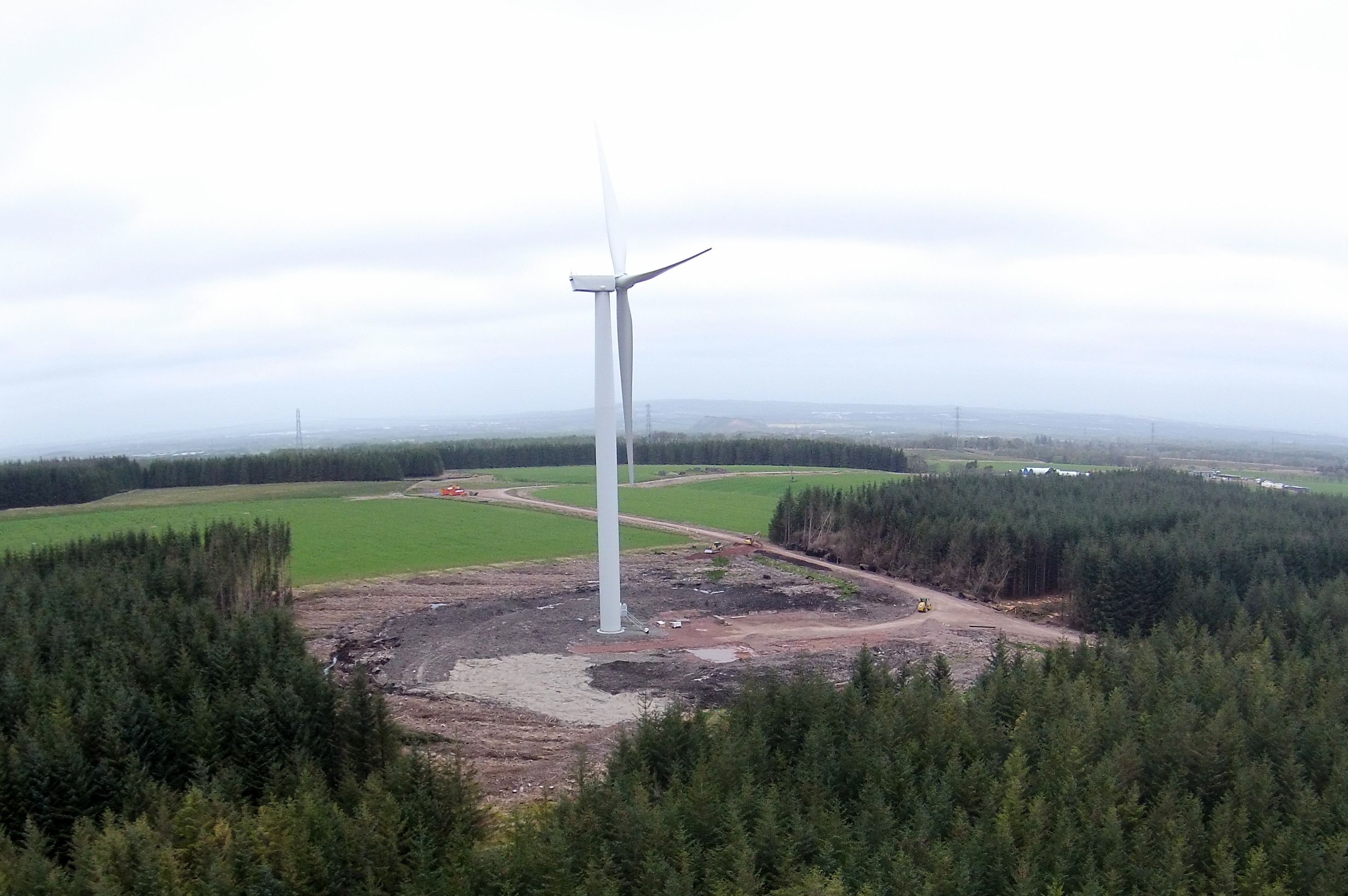 Drone Surveys Uav Surveys Scotland 3d Modelling Land Surveys - a collection of images taken using our drones whilst working on the construction of renewable energy projects