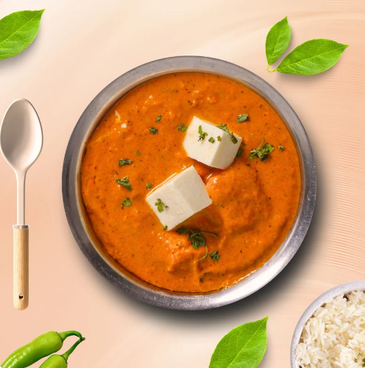 Arranged Food and Objects