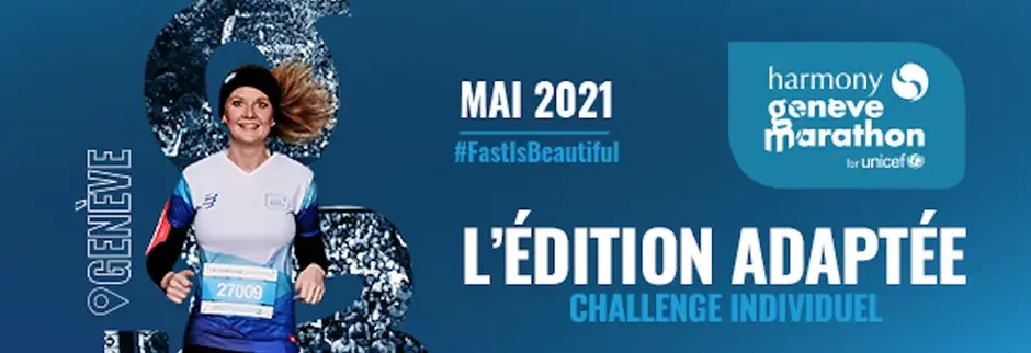 THE HARMONY GENEVA MARATHON FOR UNICEF WILL TAKE PLACE FROM MAY 1 TO 30, 2021
