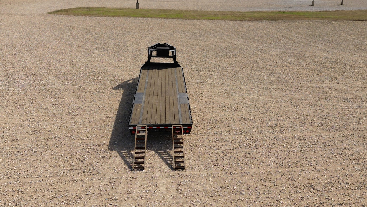 hotshot gooseneck trailer for sale at 287 Trailer Sales in Decatur Texas