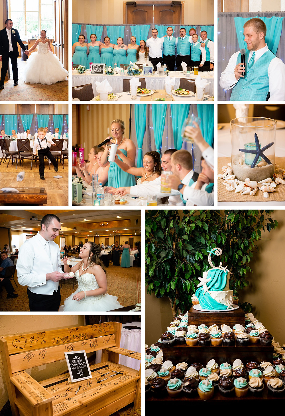 Beach Theme Wedding Door County Lanari Photography