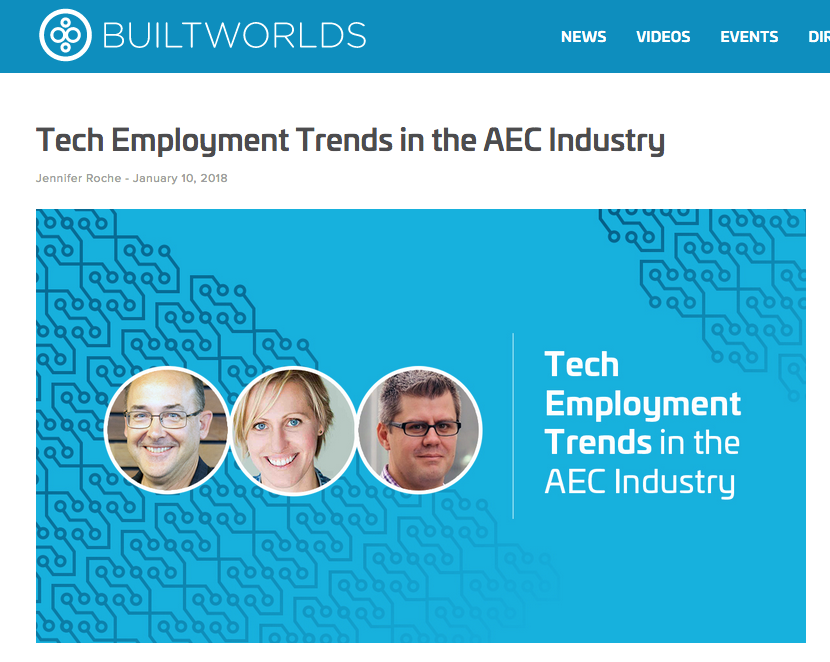 Tech Employment Trends in the AEC Industry