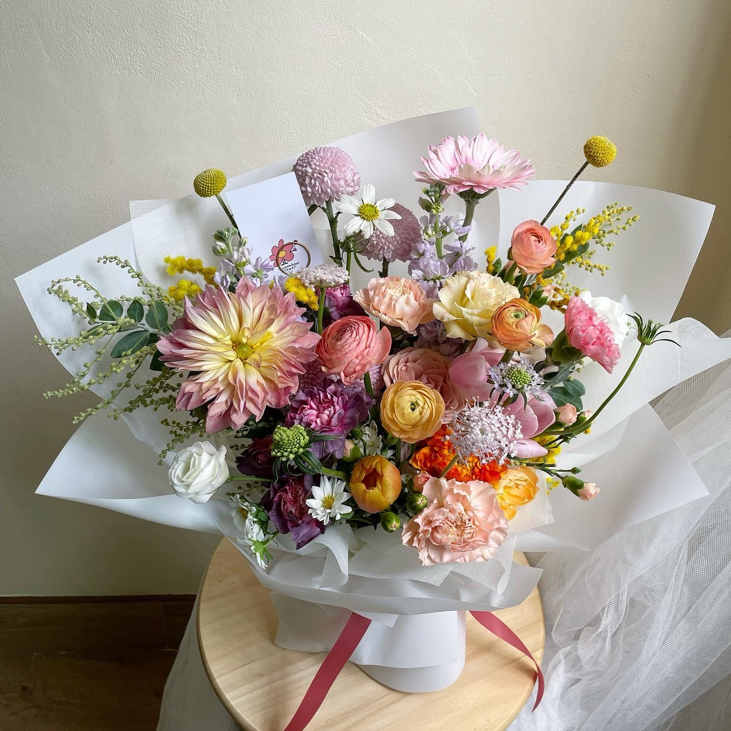 Flower Vase - Sunset Over the Lake