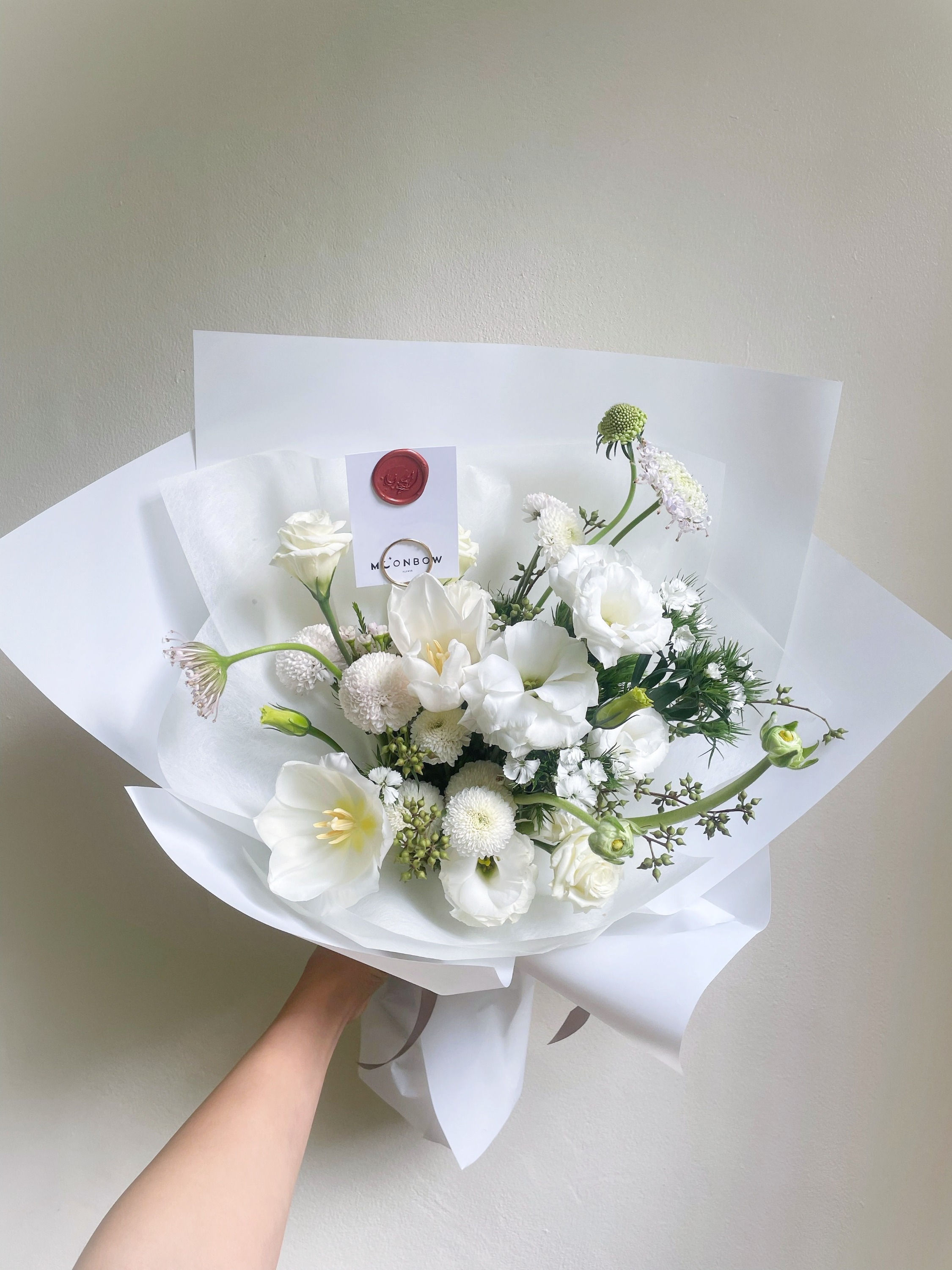 White Garden Bouquet