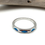 Thumbnail: Sr66 Silver Blue Opal band 4, 5, 7, 8
