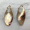 Thumbnail: H162 Tricolor Twist Iris Goldfill Earrings