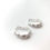 Thumbnail: ES423 Silver Wave Hoop Lever Back