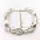 Thumbnail: BS33 Silver Hishigata Link Bracelet